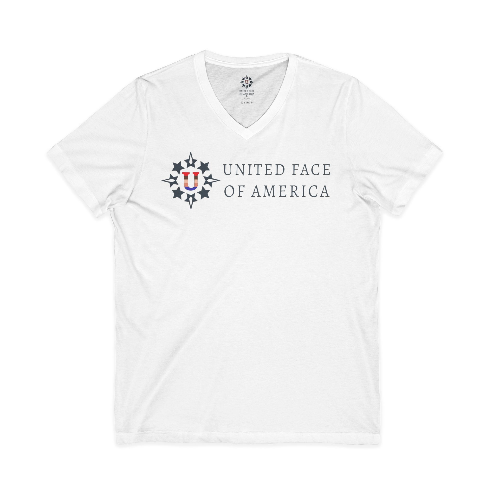 UFofA Classic - Double-sided, Unisex V-Neck T - Image 2