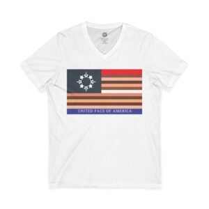 UFofA Unity Flag Classic V-Neck T